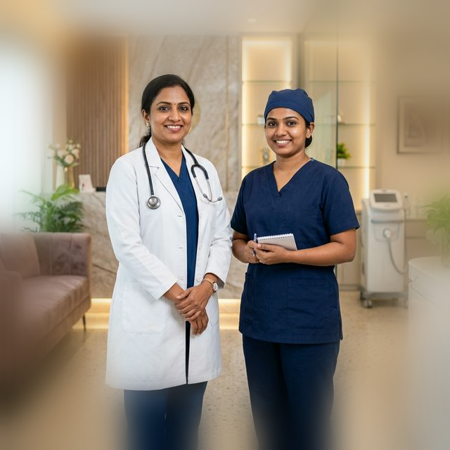 Qualified Doctors and Nursing Staff